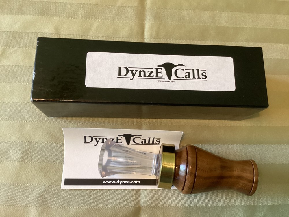 DYNZE Walnut Duck Call in Original Box