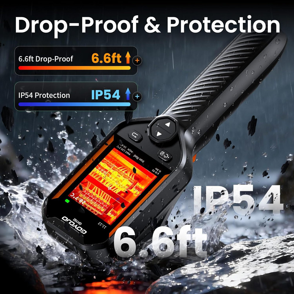 GH192 Thermal Imaging Camera 240X240 Super IR Resolution with 2MP Visual Camera