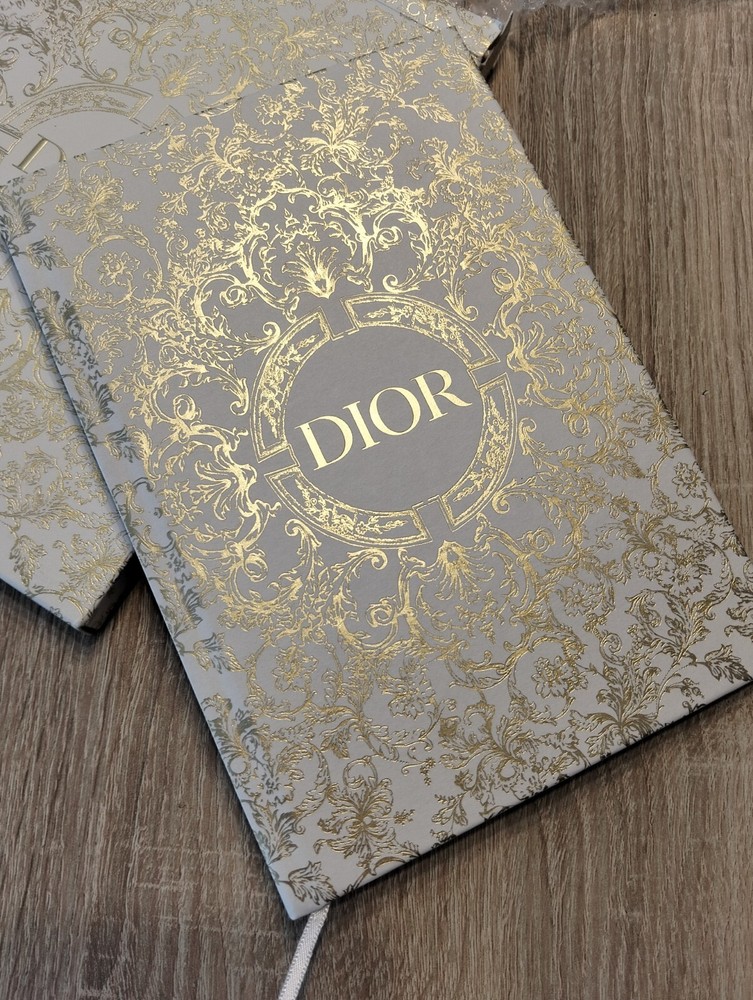 Notebook Notebook Notes Agenda Dior Gold With Box. New