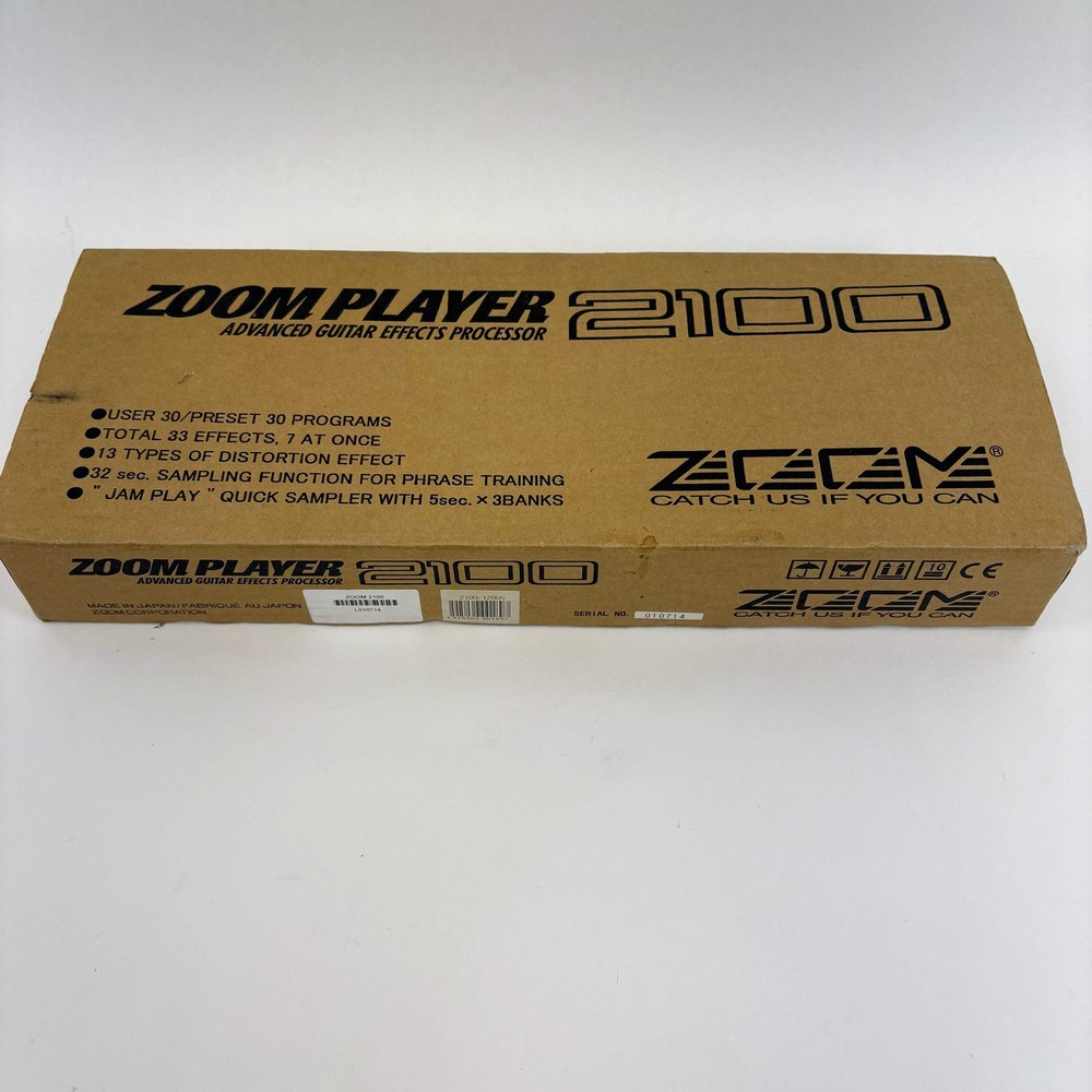 Broken Zoom Player 2100 Multi-Effects Guitar Processor /Gets No Power