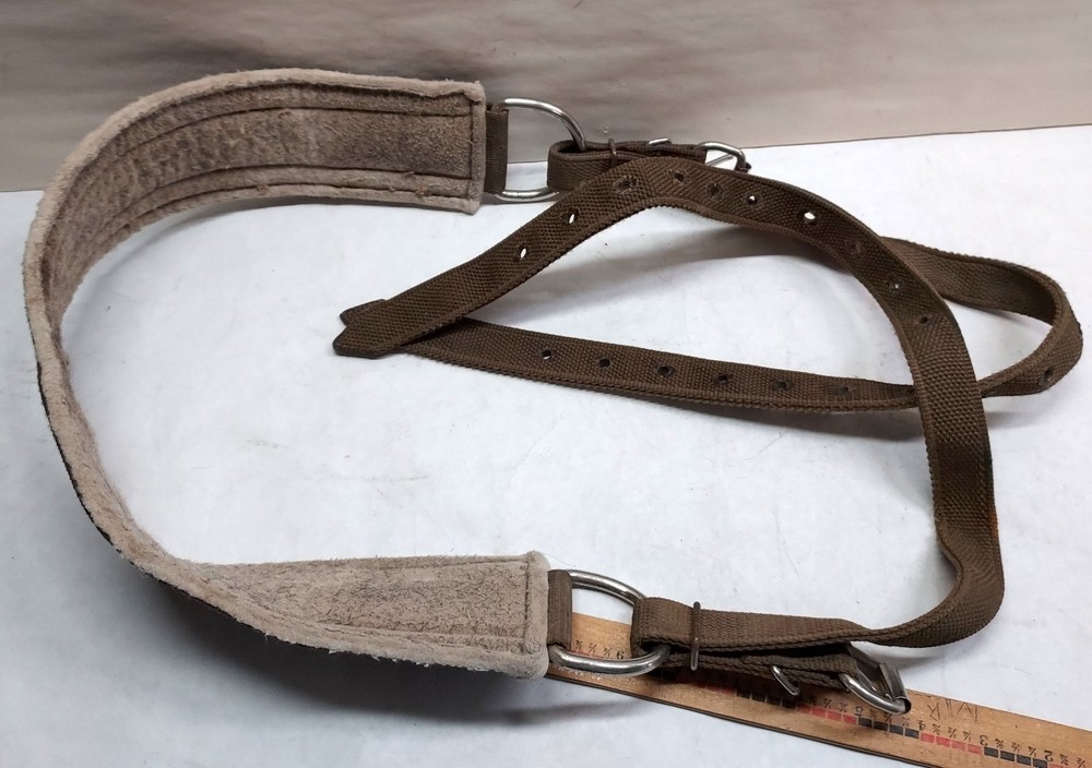 Nylon Saddle Britchen Breeching W/ Breast Collar