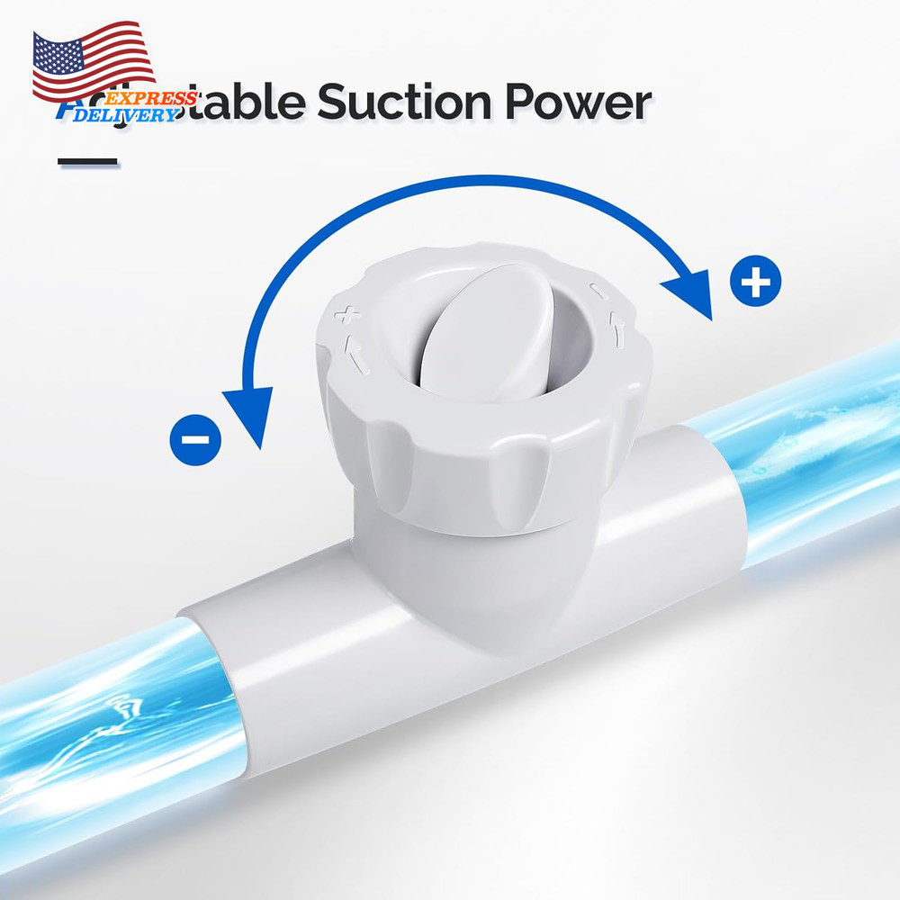 2025 Upgrade Automatic Suction-Side Pool Vacuum Cleaner Wall-Climbing Sweeper
