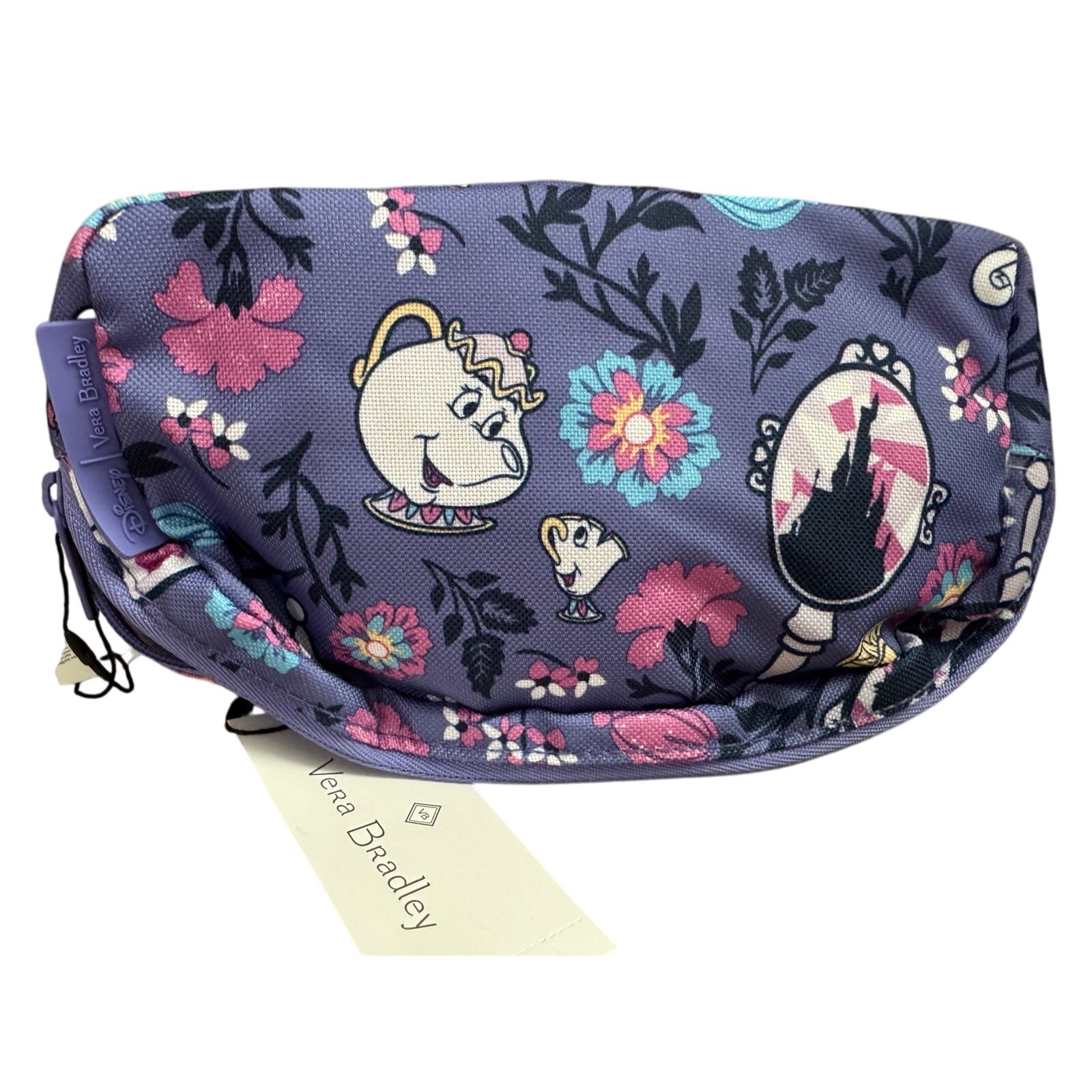 Vera Bradley Disney Beauty & The Beast Belle's Friends Mini Belt Bag NWT