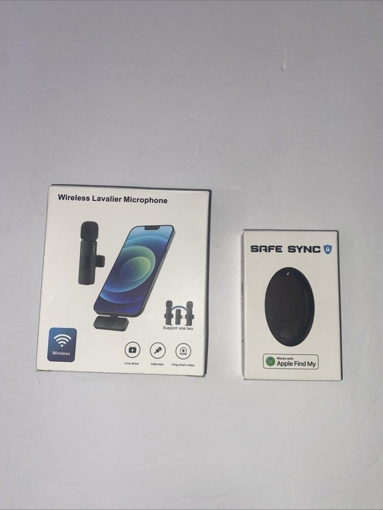 Lavalier Microphone Wireless Recording Mini Mic Android Iphone+Airtag