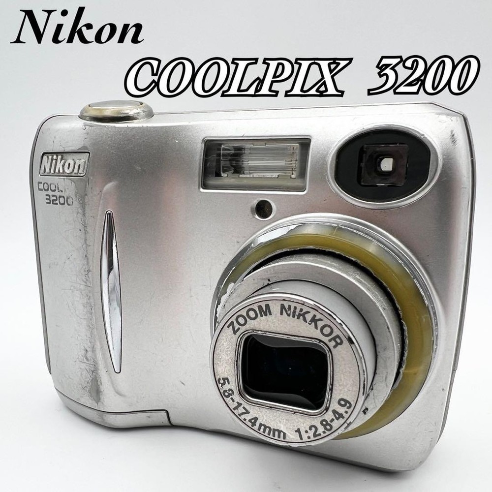 Nikon Working Item Coolpix 3200 Compact Digital Operation Confirmed Camera