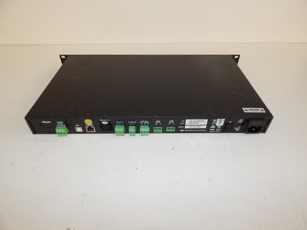 Williams Sound PLA DL207 NET D Digi-Loop DSP Dual Channel Loop Amplifier (XDV47)