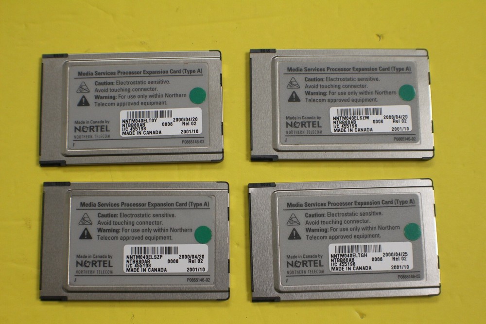 Nortel Norstar BCM 1000 NTBB80AB MS-PEC Media Service Processor Expansion Type A