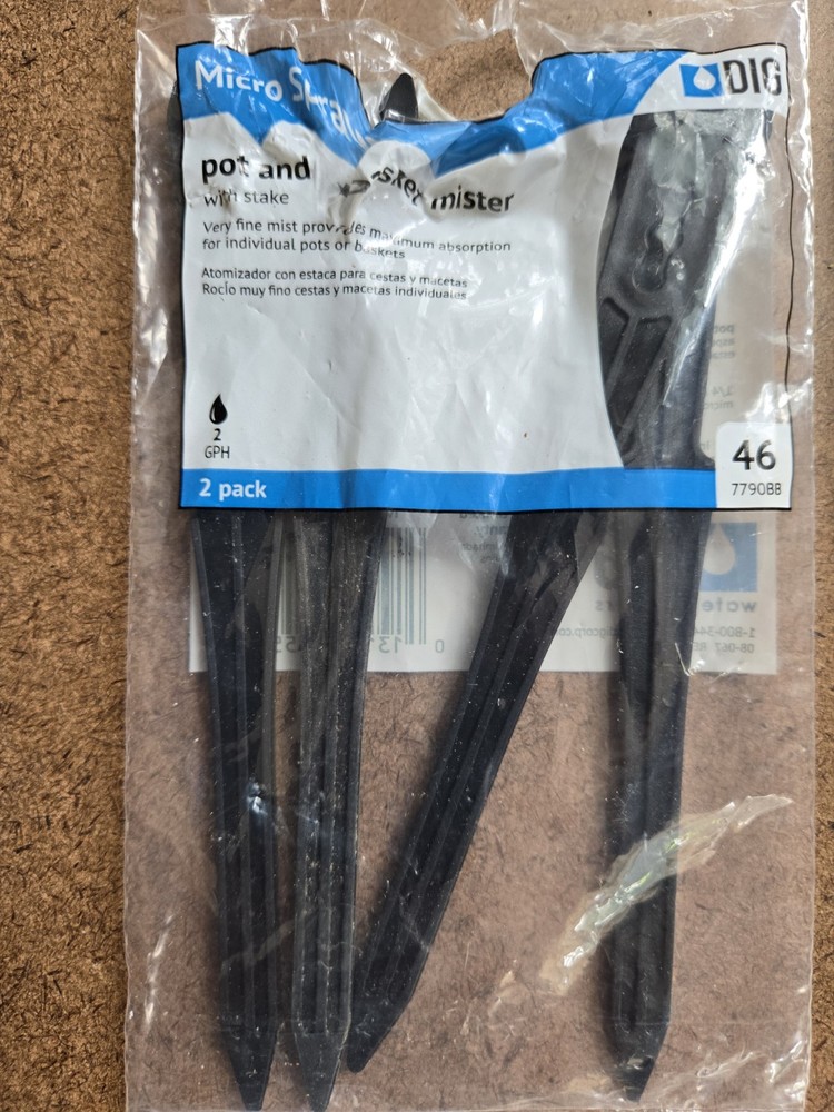 Dig Adjustable Vortex Sprayer Pack - Multiple Spikes - Ships Free