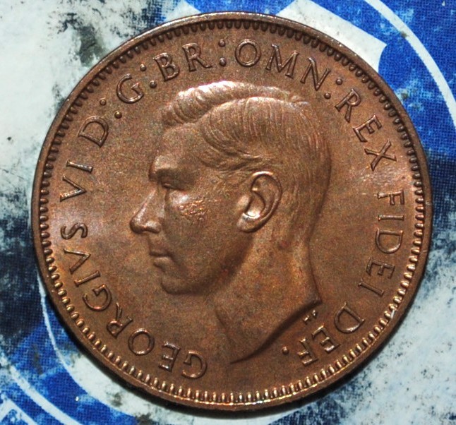 1950 Great Britain Proof  Farthing {{{D311
