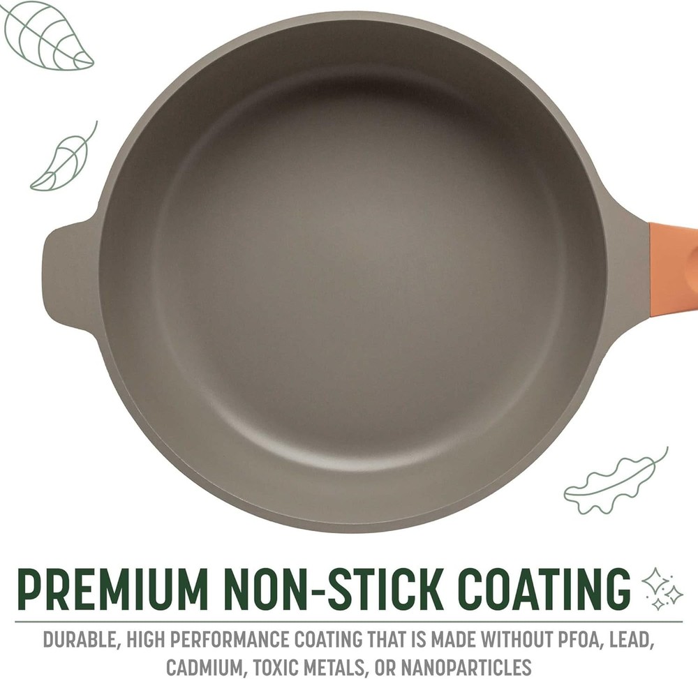 All-in-One Pan, Multilayer Nonstick, High-Performance Cast Construction, Mult...