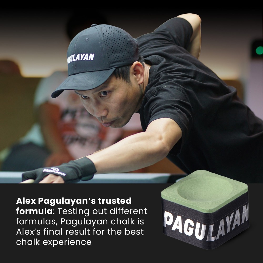 Pagulayan Green Chalk - Pack of 4