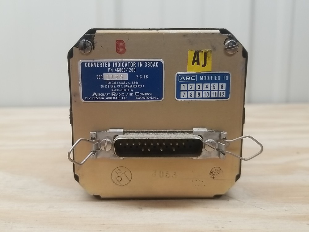 Cessna Converter Indicator IN-385AC