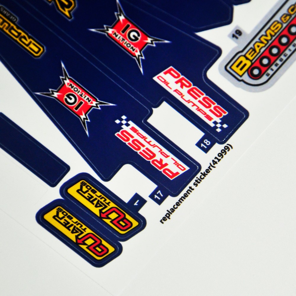 Replacement sticker for set 41999 Precut sticker