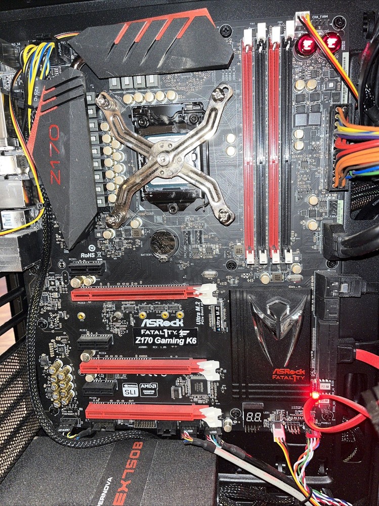 PowerSpec G41B Case PC Build - Not Complete Asrock Fatality Motherboard