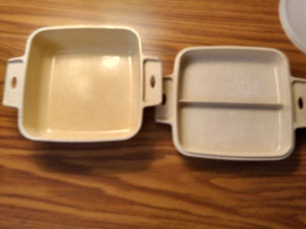 Littonware square dish for microwave or oven