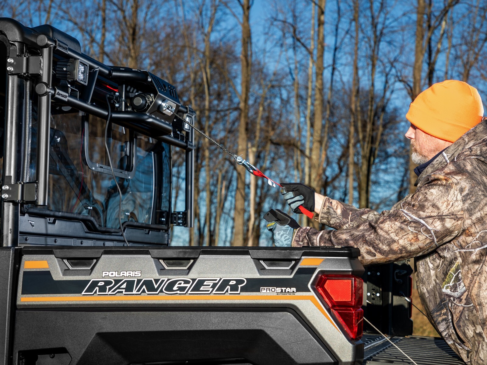 SuperATV Game Loader Rack for Polaris Ranger XP 1000