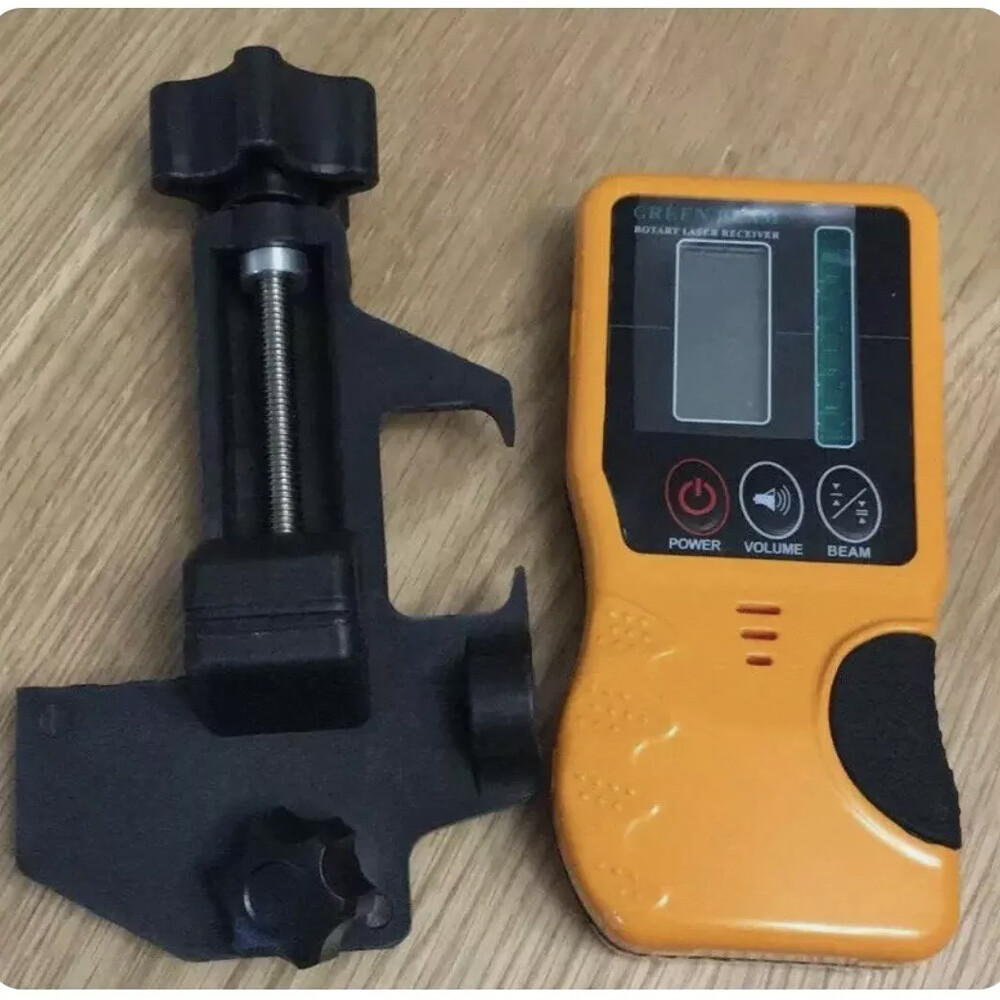 Green Beam Laser Detector Receiver for Rotating Laser Level