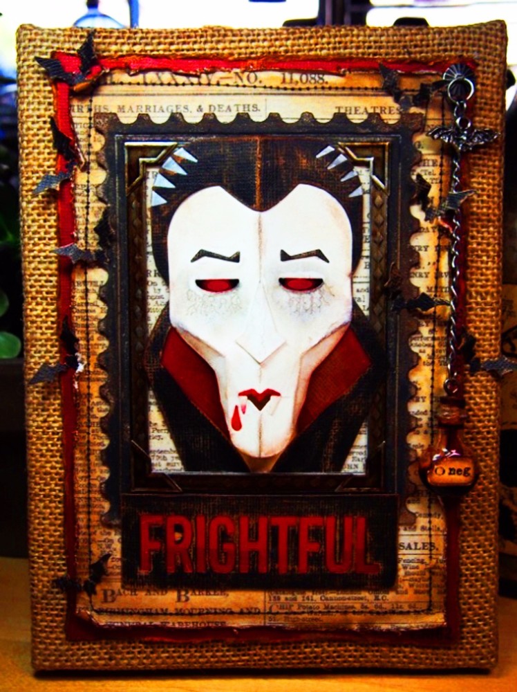 Sizzix Thinlits Vampire 8-PK set #660960 Retail $19.99 by Tim Holtz - SO FUN!!