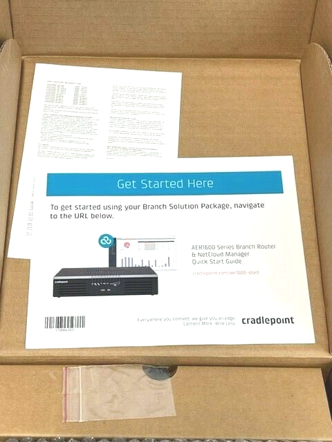 CradlePoint NetCloud Essentials AER1650 3 year subscription BA3-1650LP6I-N0N