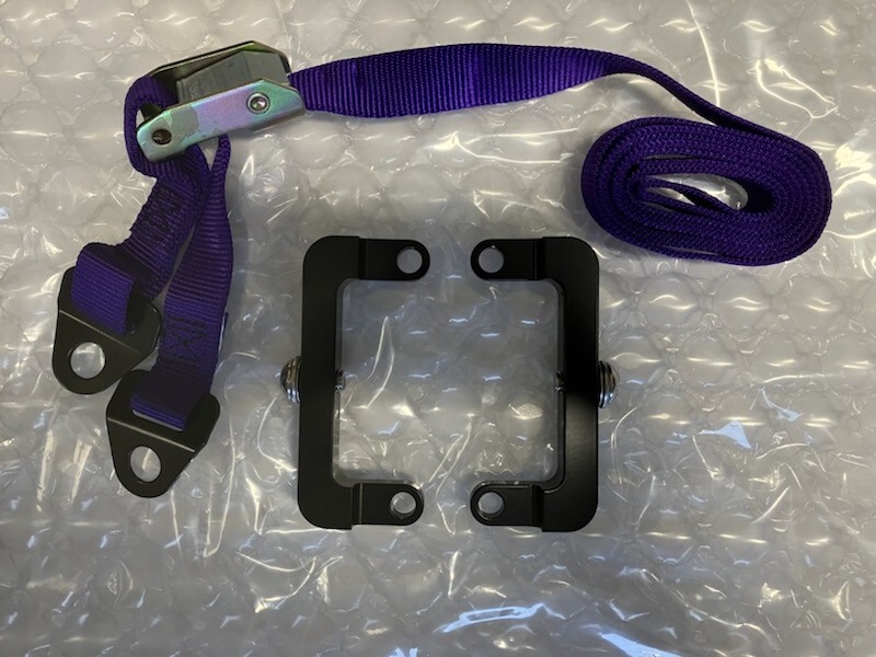 Brembo 100mm Front  Radial Lowering Kit Brackets W' Black Lowering Strap(
