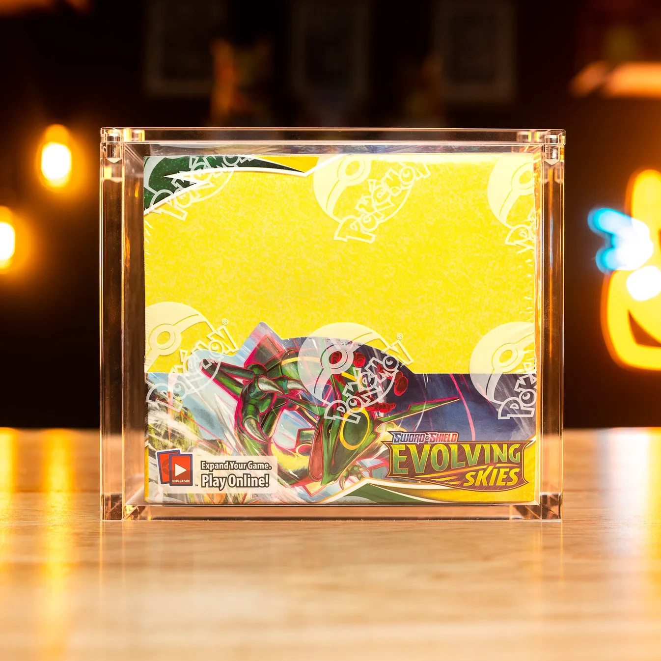 POKEMON MAGNETIC ACRYLIC DISPLAY BOOSTER BOX CASE PROTECTOR