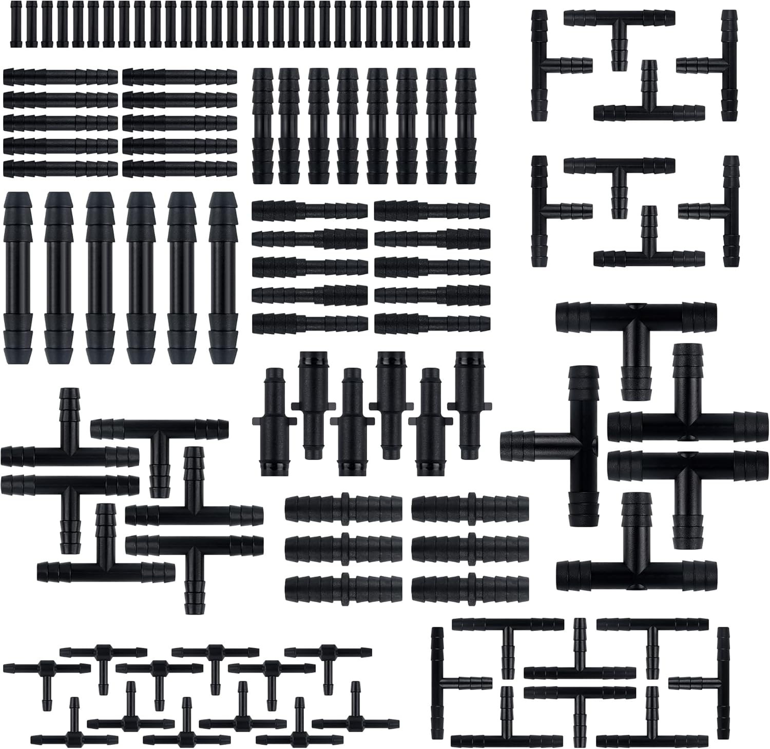 6Pcs 5Ft For Dodge Silicone High Performance Vacuum Hose Kit + 113PCS Connectors