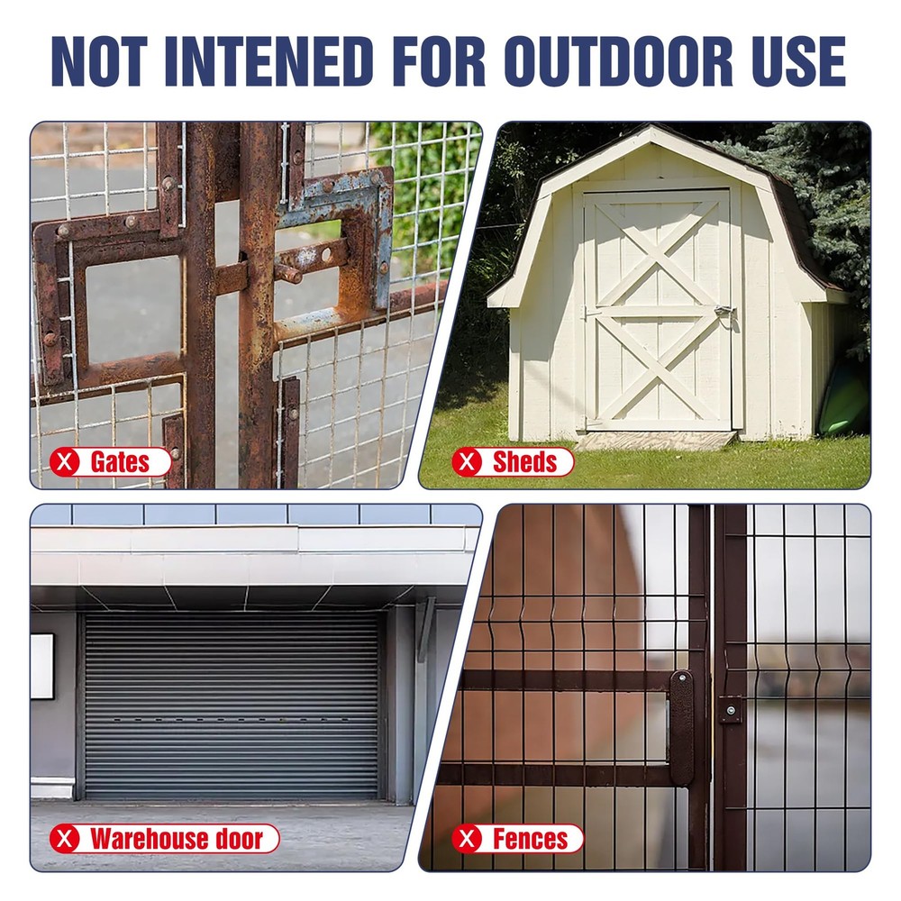 Combination Padlock 1 Pack, 50 mm (2") Blue Dial Fixed Dial with Different Co...