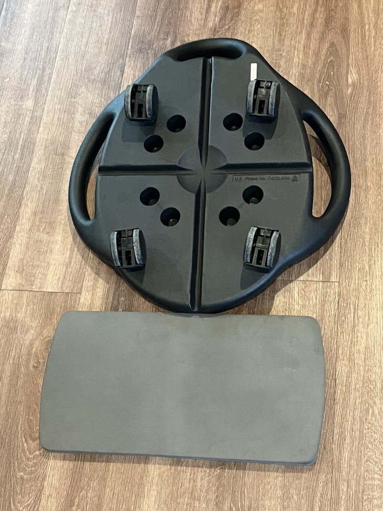 AB Dolly Core Training System w/DVD & Knee Pad Abdominal Workout Training