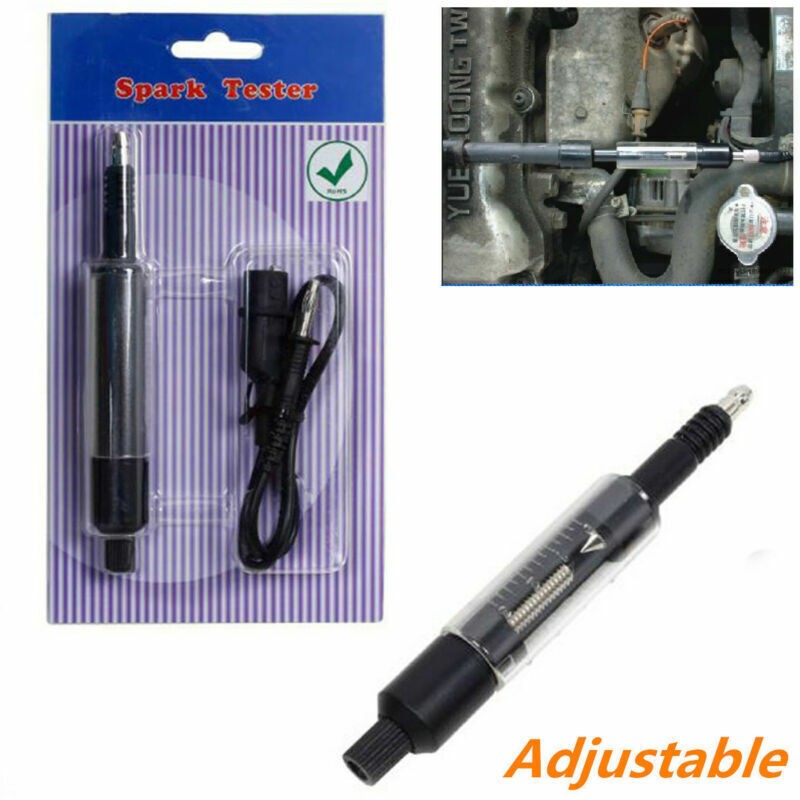 Adjustable Coil Overs Spark Tester Detector Autos Ignition Test Diagnostic Tool