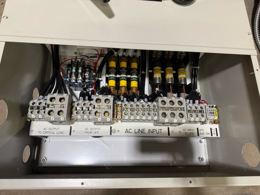 CSII Maintenance Bypass Cabinet 600V 3PH