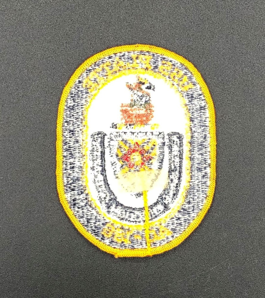 US Navy USS Platte AD-186 Excellence Through Quality Non Hook And Loop Patch