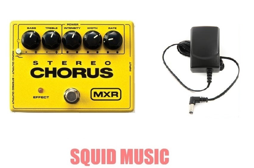 MXR M-134 Stereo Chorus Guitar Effects Pedal M134 Rate & Width Knobs (OPEN BOX)