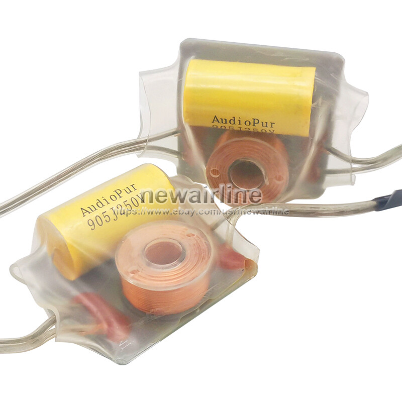 2pcs 150W One Way Second-Order Tweeter Frequency Divider Crossover Filter