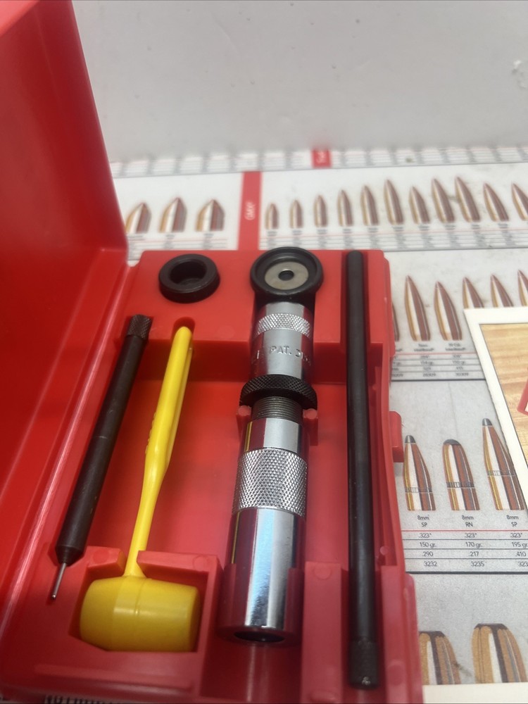 VTG LEE LOADER COMPLETE RELOADING TOOL 7X57 MAUSER & GUIDES REAL NICE