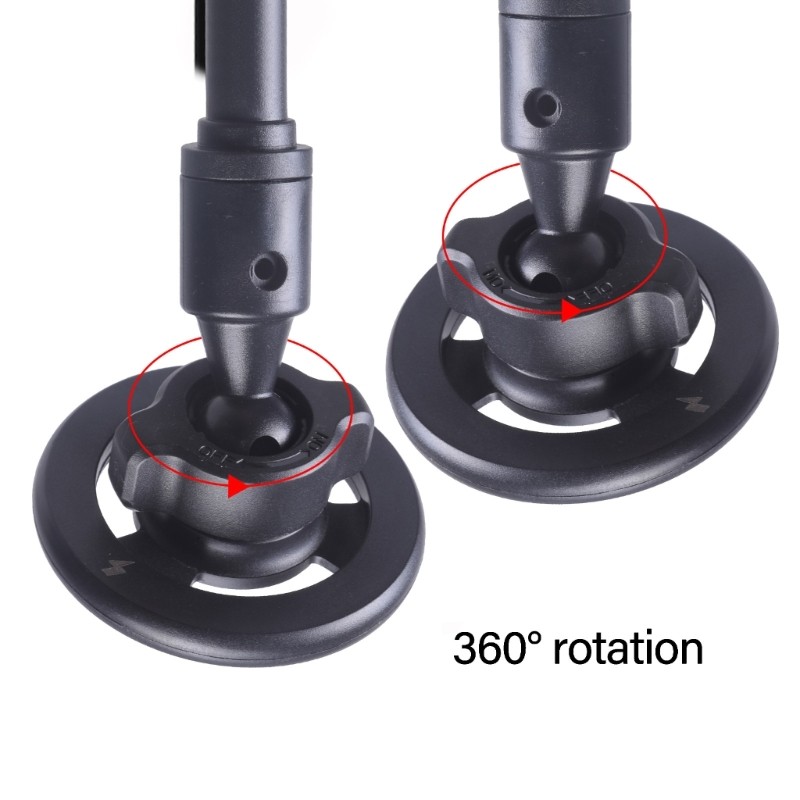 Camera Rack Clamp Flexible Hose Adjustable Angle For Indoor Metal Panel