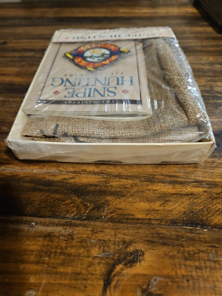 Vintage Snipe Hunting Field Training Kit Guide Book Patch Bag