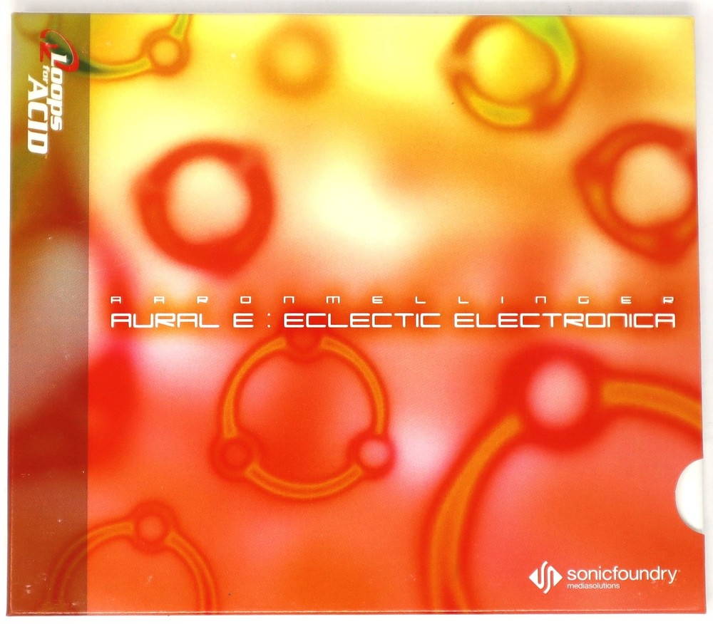 Sonic Foundry Eclectic Electronica Loops For Acid Loops Library/Sampling CD