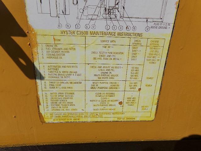 HYSTER C350B DOUBLE SMOOTH DRUM ROLLER
