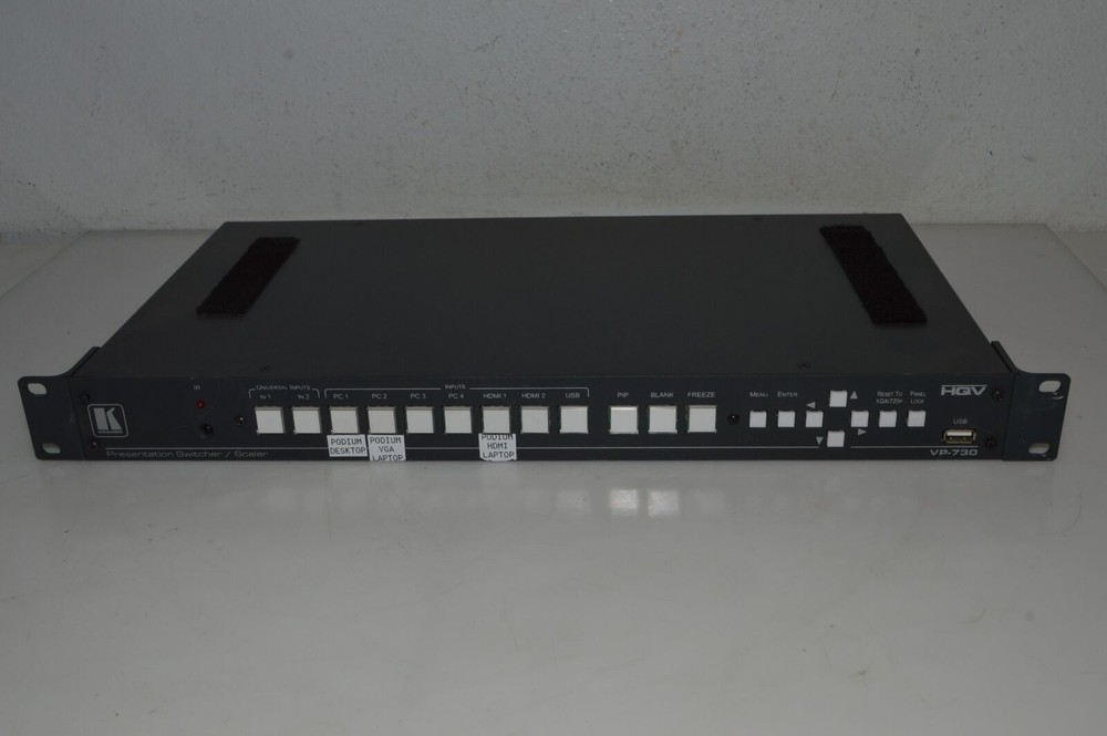 ^^ Kramer VP-730 Presentation Switcher/Scaler (LPX51)