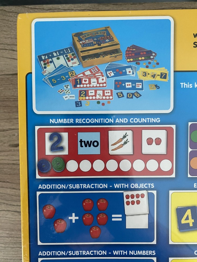 Lauri Early Learning Math Discovery Kit Count Add Subtract Compare Patterns NEW