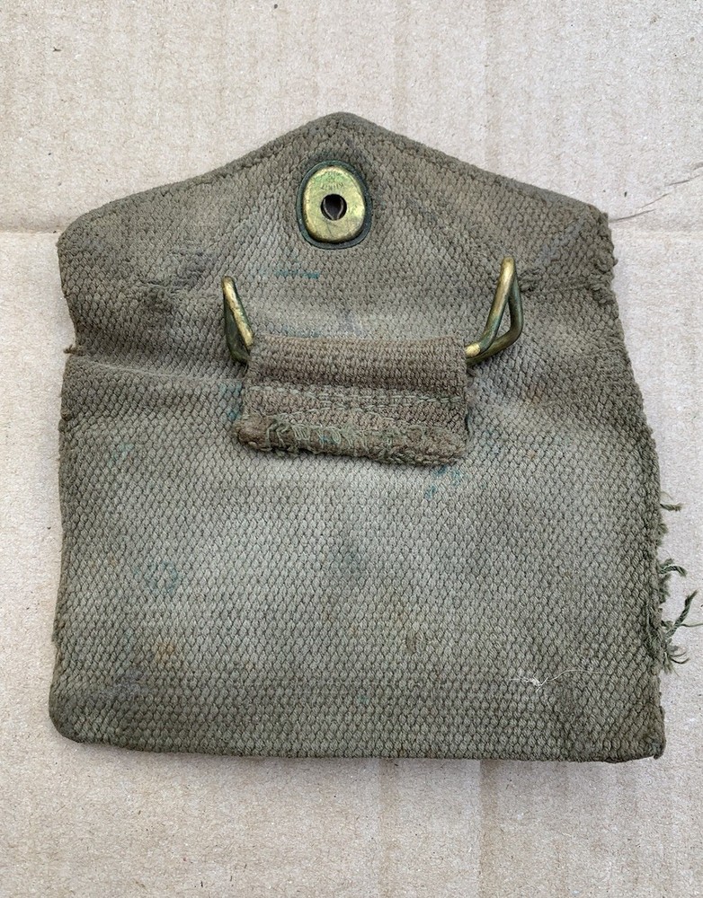 Original WWII US Carlisle Bandage Pouch Needs Repair