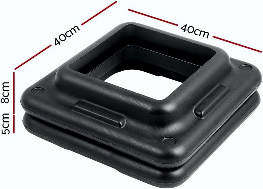 Aerobic Step Riser, Set of 2 Exercise Stepper Platform Steps Fitness Machine