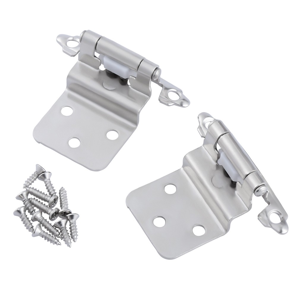 3/8" Kitchen Door Cabinet Hinges Self Closing Offset Inset Face Mount Self Close