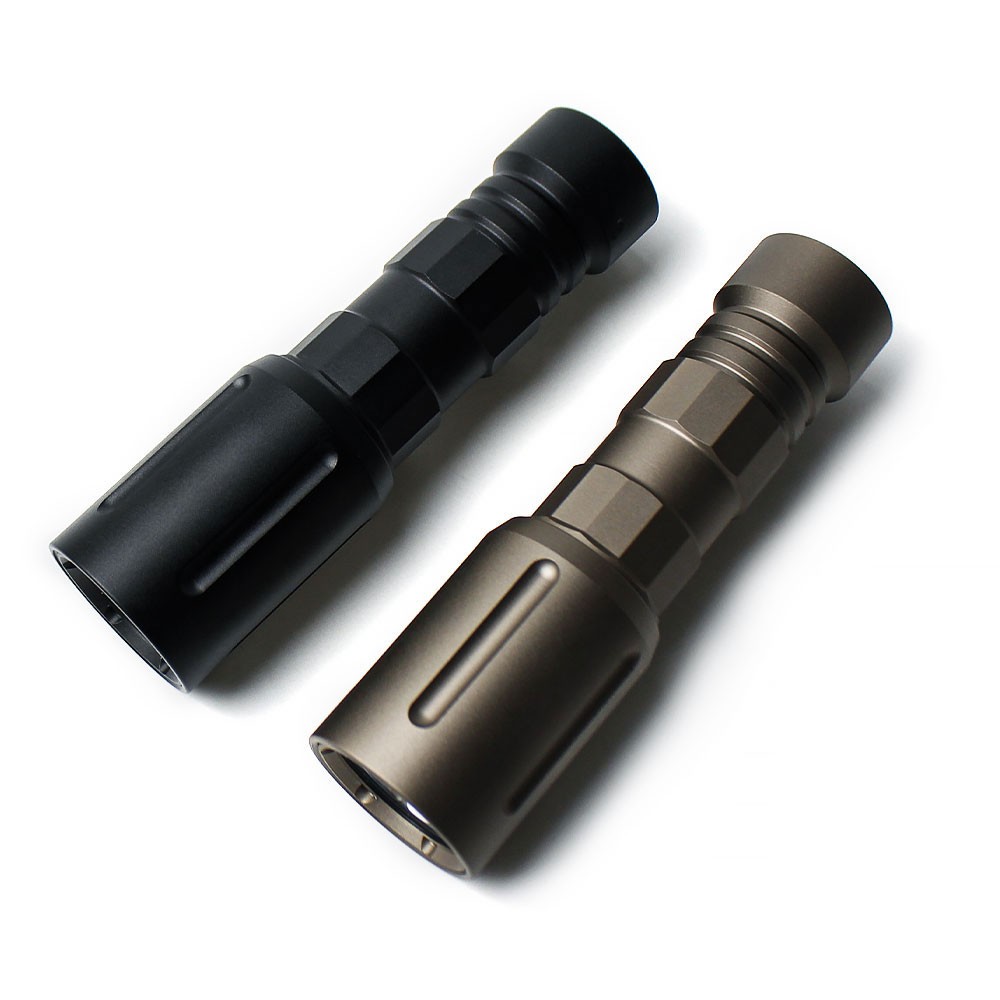 Tactical PLH-V2 Flashlight LED Constant Weapon Light w/ Mlok Light Mount Base