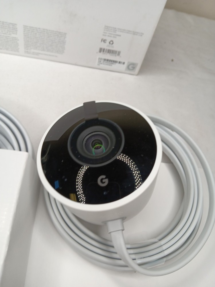 (1 Camera Only) NEST Cam Outdoor Smart Security Camera NC2400ES