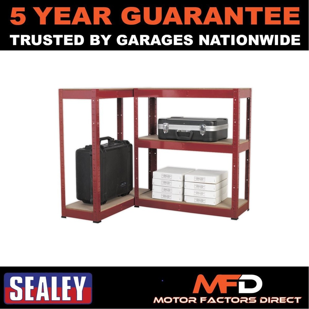 Sealey Racking Unit with 5 Shelves 150kg Capacity Per Level AP6150