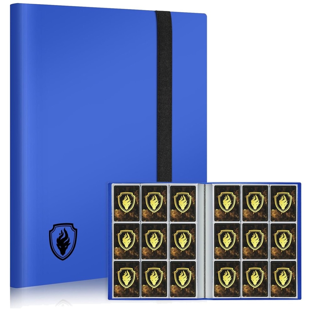 Archival Safe 396-Pocket Card Album - Stylish Side Loading Storage Solution
