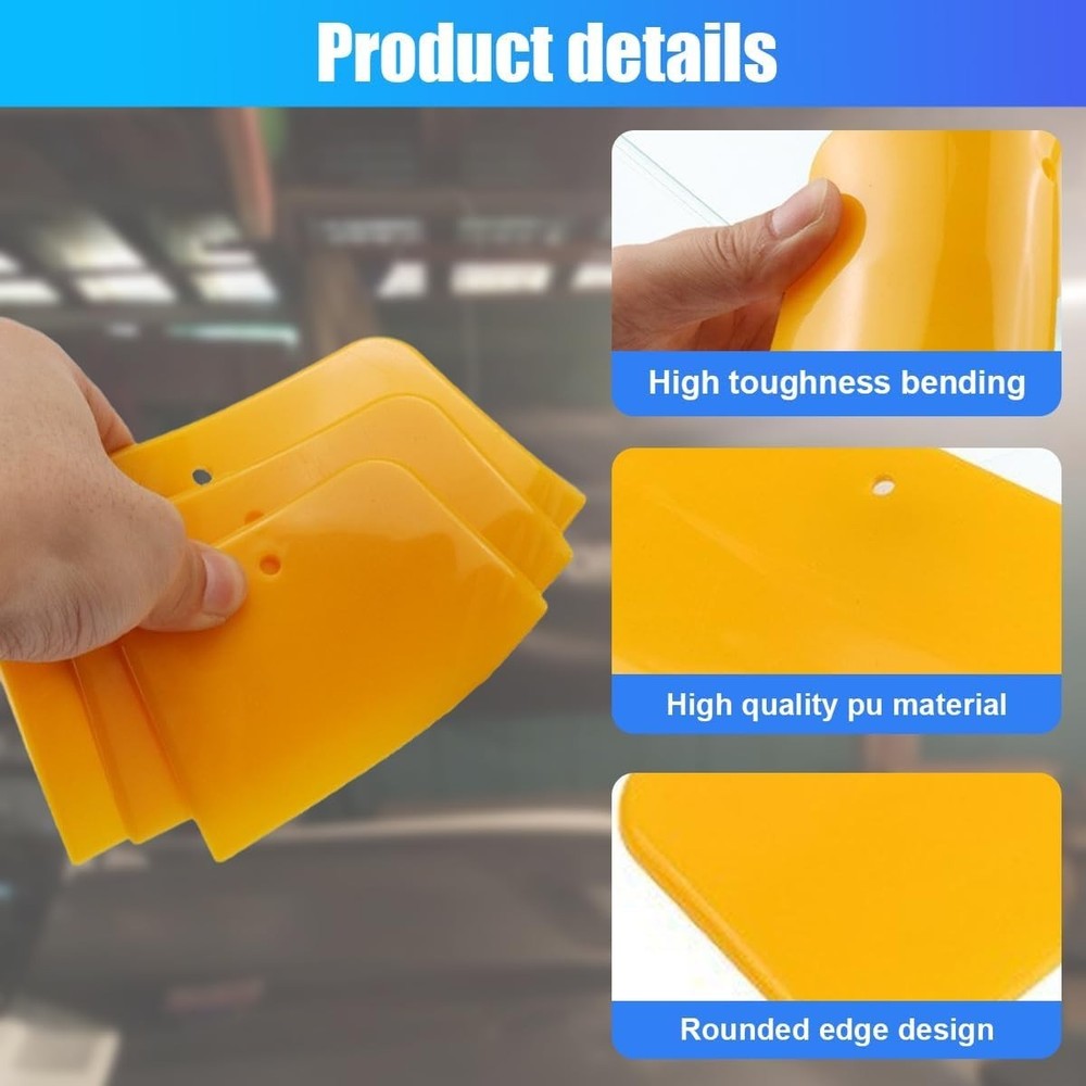 Hard Plastic Caulking Tools - 6PCS for Effective Auto Body Work