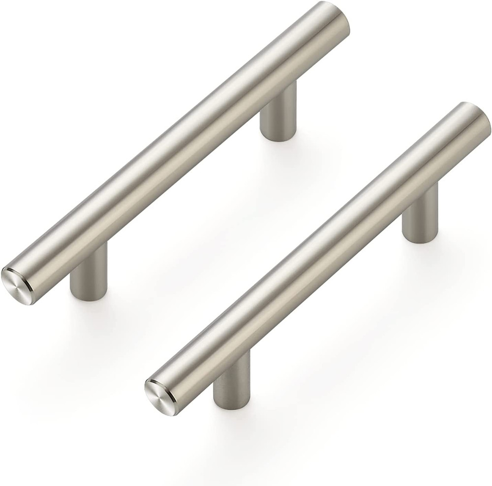 30 Pack 5'' Cabinet Pulls Brushed Nickel Stainless Steel Kitchen Drawer Pulls Ca