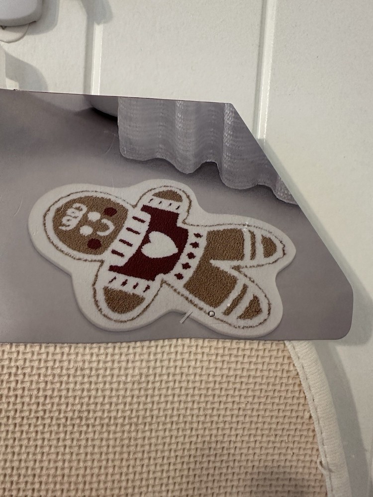 Gingerbread Bath Rug NWT